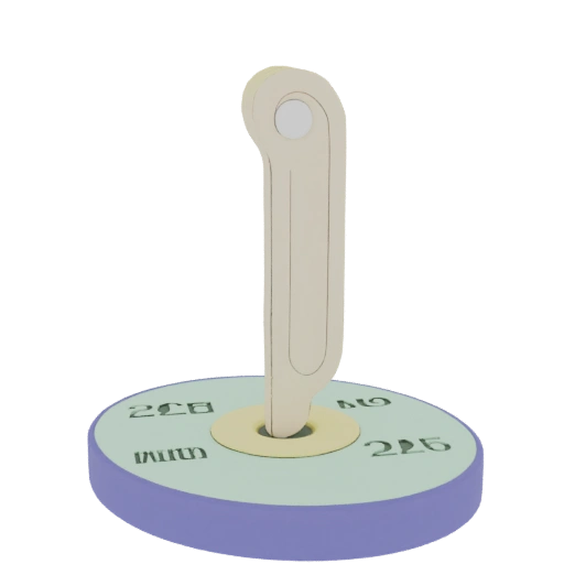 Round Stamp with Handle