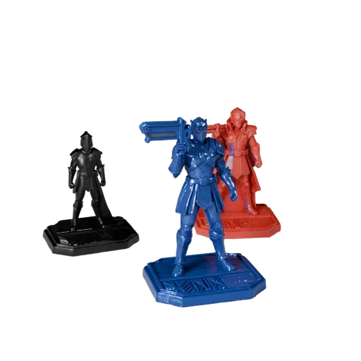 Strategy Resource Token STL printable 3D model preview showing scale, three-quarter display angle