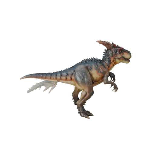 Allosauro Realistico 3D Model - Asset PBR Rigged per Giochi