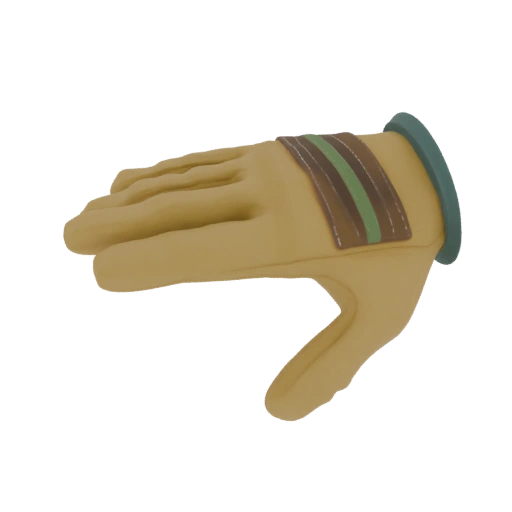 Work Glove 3D Model