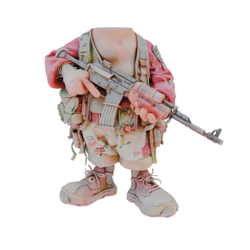 Wasteland Warrior with Rifle