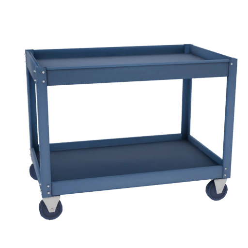 Two-Tiered Utility Cart 3D Model