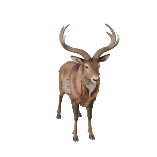 Modèle 3D Antilope pour Blender - Asset PBR avec Textures | PBR