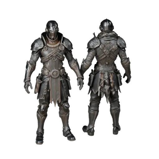 Sci-Fi Archer Character Model - Rigged