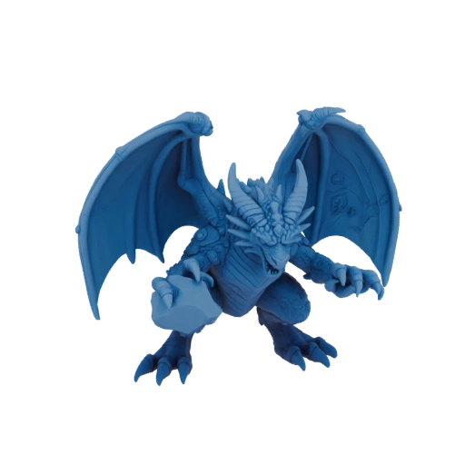 Miniature Dragon Ancien Boss STL - Pose d'écrasement - Fantasy