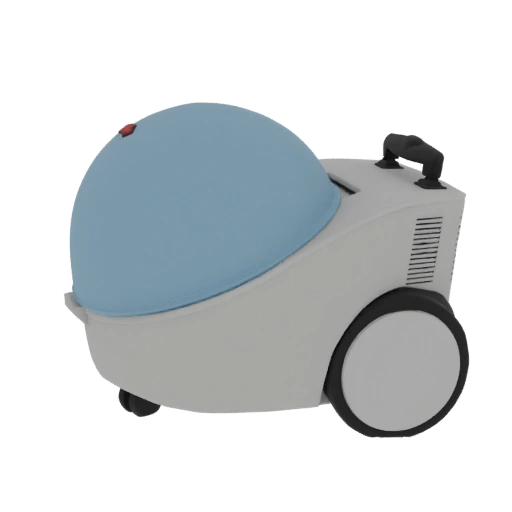 Futuristic Steam Cleaner 3D Model