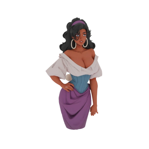 Esmeralda 3D Model