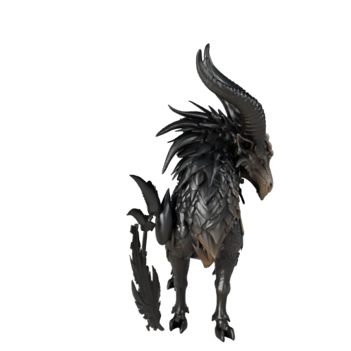 Modelo 3D de Fênix para Blender - Asset PBR com Texturas | PBR