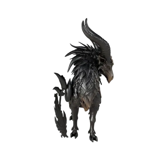 Phoenix 3D Model for Blender - PBR Asset with Textures | PBR