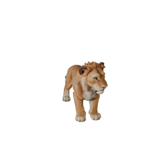 Львёнок 3D модель для Blender - PBR ассет с текстурами | PBR
