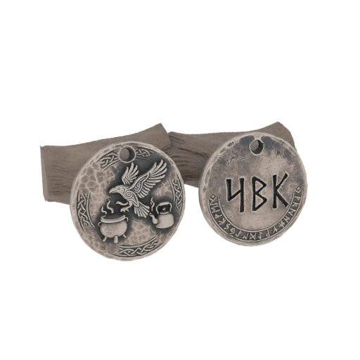 Viking Raven and Cauldron Pendant