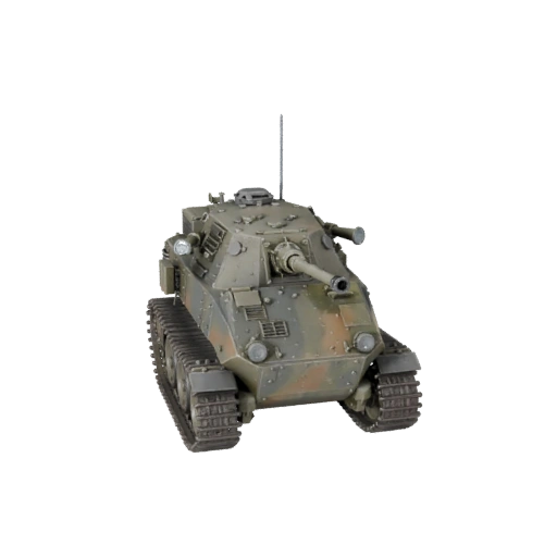 Obice Semovente 3D Model per Blender e Giochi -