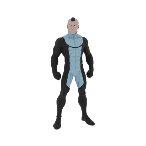 Mohawk Warrior 3D Model