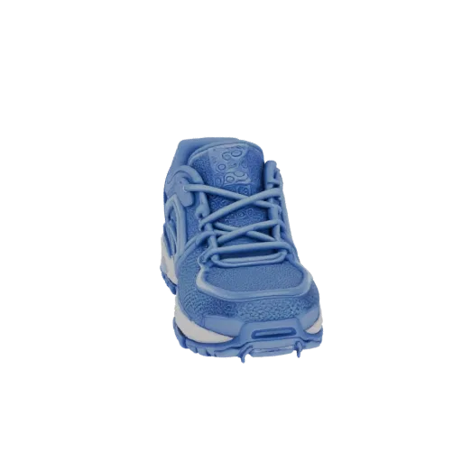 3D model of blue kids sneaker, front view