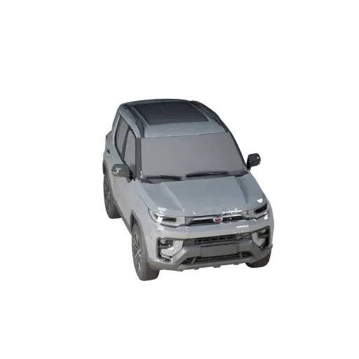 Modèle 3D de SUV Crossover prêt pour le jeu pour une utilisation en temps réel