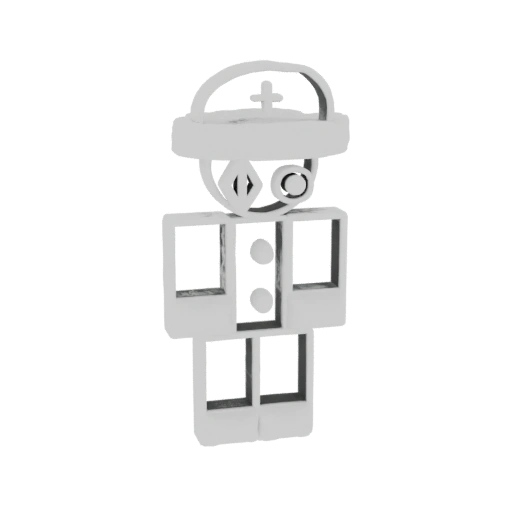 Nurse Character 3D Model