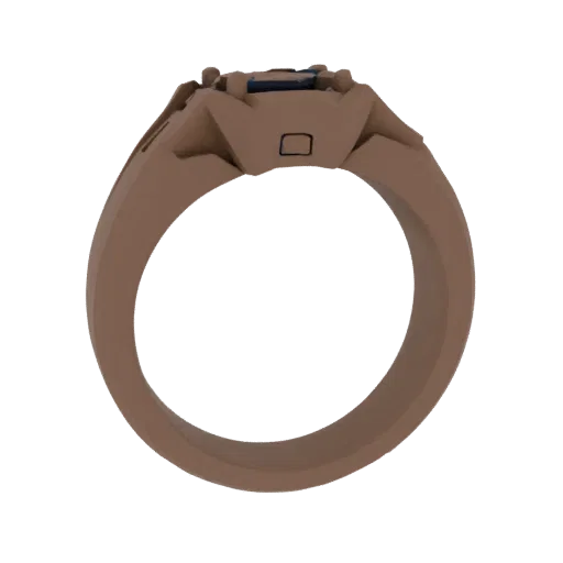 Diamond Halo Engagement Ring 3D model, three-quarter front view, AR viewer studio render, diamond setting.