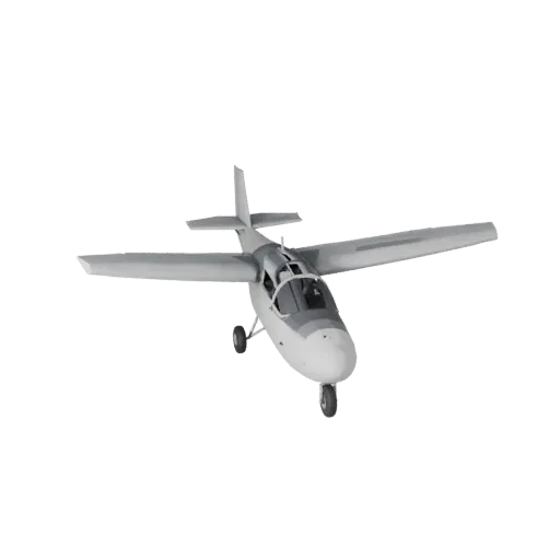 Glider 3D Model for Unreal Engine - Game Ready Asset