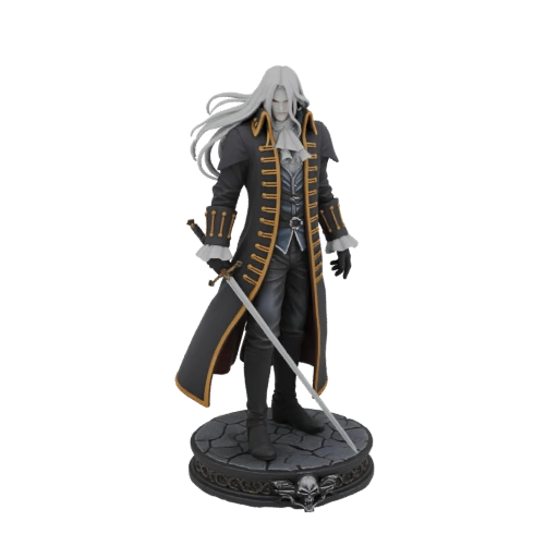 Alucard Vampire Hunter 3D Model