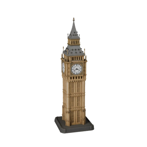 Big Ben 3D Modell für Unreal - Echtzeit UE Asset für Echtzeit