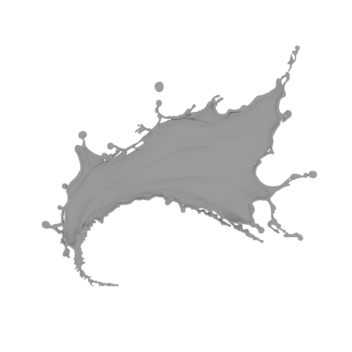 Gray Paint Splash