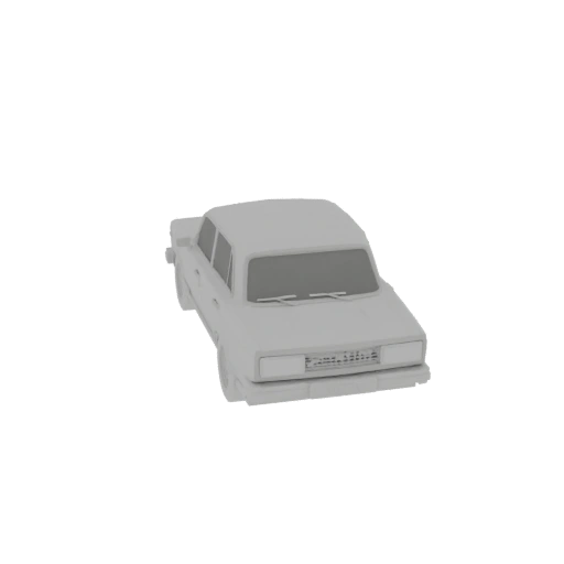 Classic Sedan 3D Model