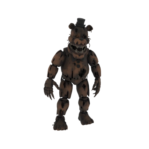 Nightmare Freddy Fazbear 3D Model