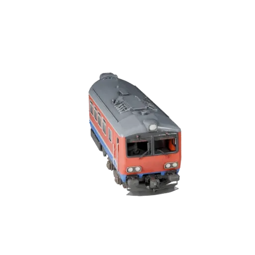 Train 3D Model for Blender - Render Ready Asset Pro