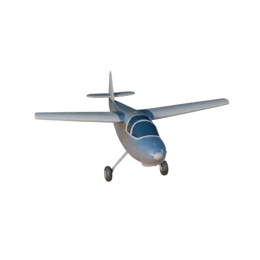 Glider 3D Model for Blender & Games - Realistic PBR Asset