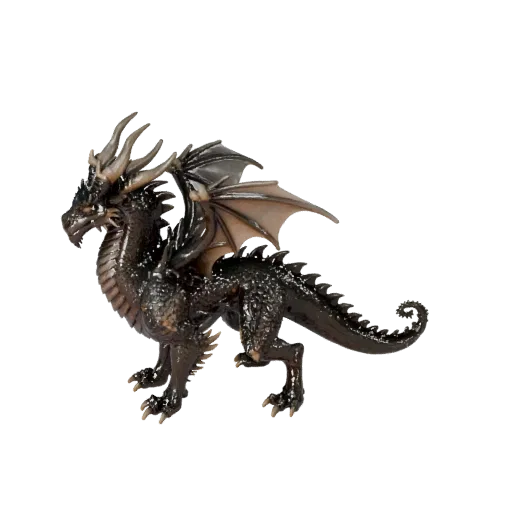 Forest Dragon 3D Model for Unity - Game Ready Asset, FBX | PBR