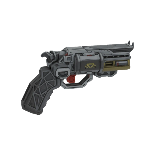 Sci-Fi Revolver 3D Model