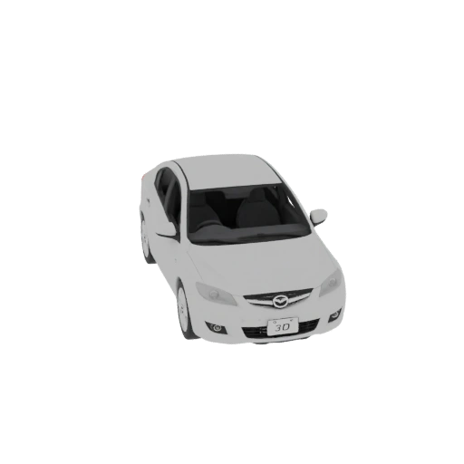 Mazda 3 BM Sedan 3D Model