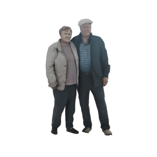 Elderly Couple Portrait