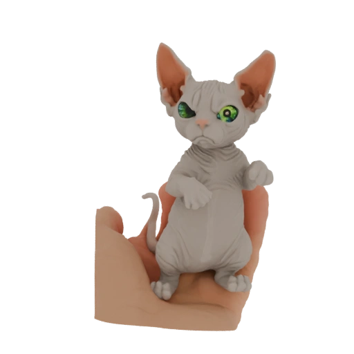 Sphynx Cat Figurine
