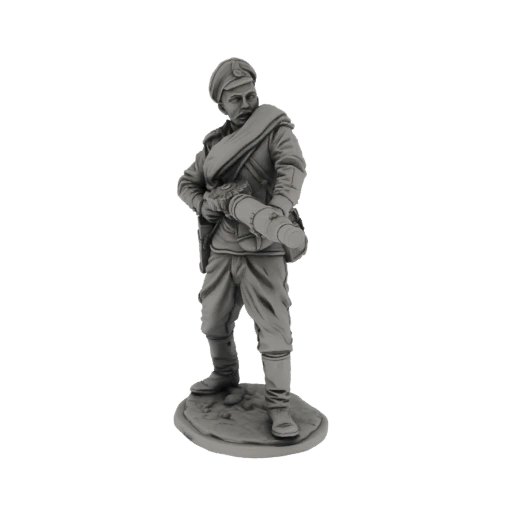 World War I Flamethrower Soldier Miniature