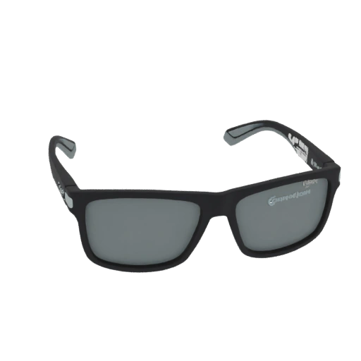 Matte Black Rectangular Sunglasses 3D Model