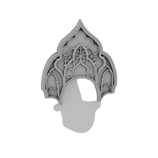 Gothic Kokoshnik Tiara