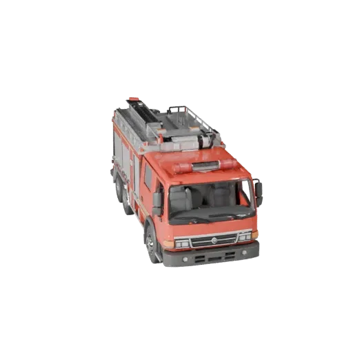 Modelo 3D Imprimível de Estúdio de Artista, renderização STL isométrica de mesa, mostrando paredes, limites da sala.