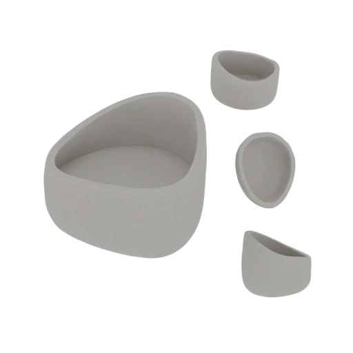 Asymmetrical Bowl