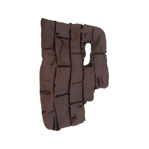 Chocolate Bar Letter P