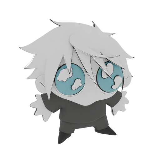 Chibi Gojo Satoru 3D Model