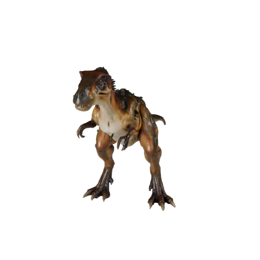 Modelo 3D Compsognathus de Alto Poligonaje - Activo STL Detallado para Impresión