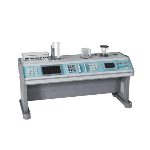 Prototype Lab Console Realistic 3D model, three-quarter studio render, showing clean metal, bench-top devices.