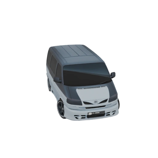 Tuning Van 3D Model