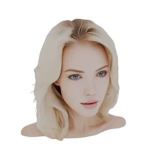 Blonde Woman Portrait