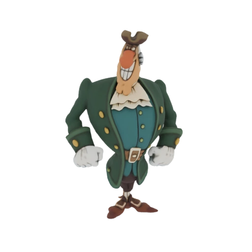 Dr. Livesey 3D Model