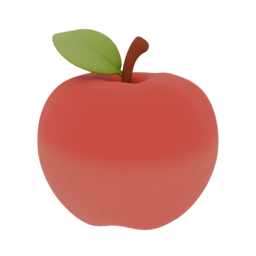 3D Apple Model