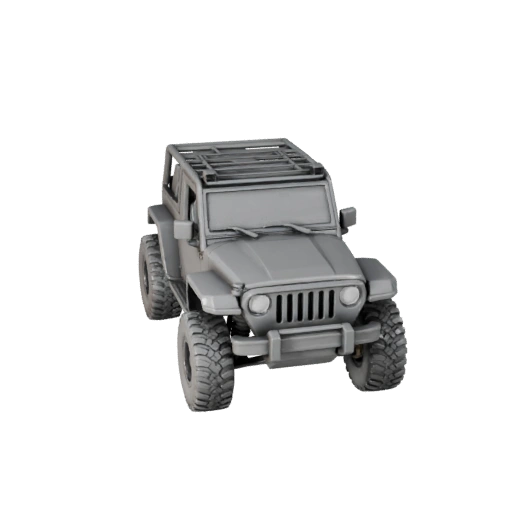 Modelo STL Imprimível de Buggy Off Road para Colecionáveis e
