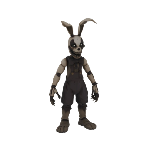 Creepy Bunny Character 3D Model