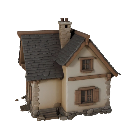 Modelo 3D de Cabaña para Unreal - Activo UE en Tiempo Real para Tiempo Real
